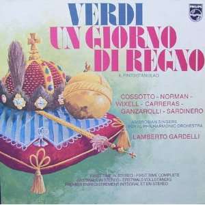 Verdi: Un Giorno di Regno (Gesamtaufnahme, italienisch) [Vinyl 