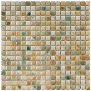Rustica 12 in. x 12 in. Spring FieldPorcelain Mesh Mounted Mosaic Tile