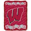 Wisconsin Badgers Woven Jacquard Baby Throw