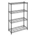 Home Depot   Supreme 4 Tier Black Wire Shelving customer reviews 