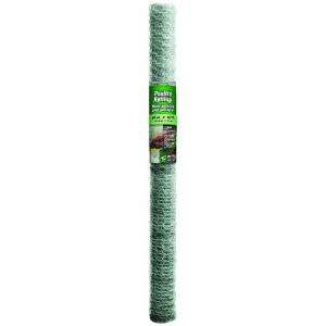YARDGARD 1 In. 4 Ft. X 10 Ft. 20 Gauge Poultry Netting 308420B at The 