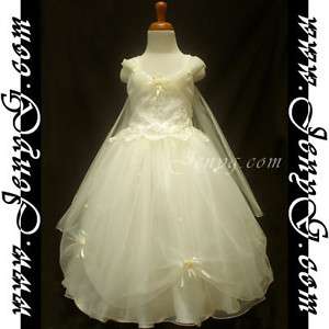 B02 Flower Girl/Pageant/Holiday Gown Dress, 4 16 Years  