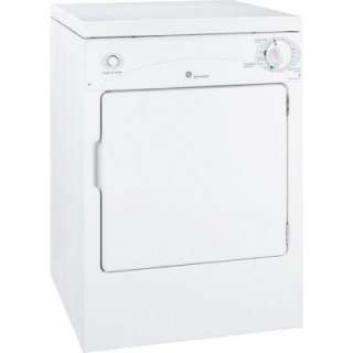 GESpacemaker 3.6 cu. ft. Portable Electric Dryer in White