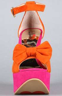 Sole Boutique The Sav Vee Shoe in Orange  Karmaloop   Global 
