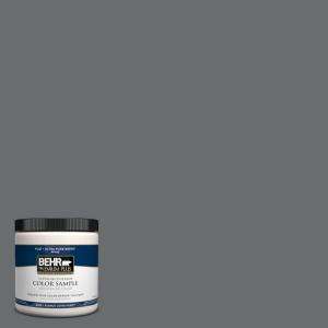 BEHR Premium Plus 8 oz. Dark Ash Interior/Exterior Paint Tester # 770F 
