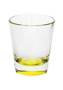 Personalized ENGRAVED Shot glass bar shooter YELLOW  