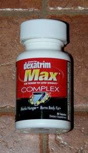 2X Dexatrim Max burns body fat blocks hunger 60ct each  