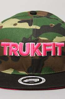 TRUKFIT The Truckfit Camo Culture Snapback in Woodland  Karmaloop 