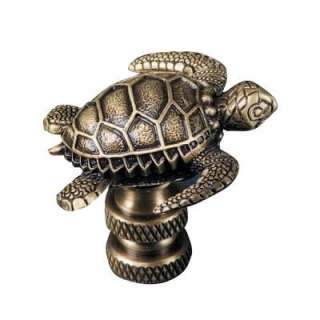 Mario Industries Sea Turtle Lamp Finial B365A at The Home Depot 