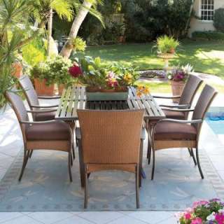   Bella Raffia 7 Piece Patio Dining Set 0483500820 