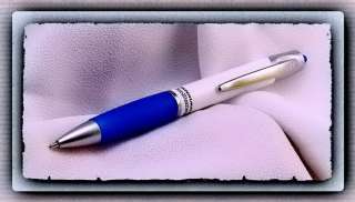   ink blue rubber grip an excellent writing ballpoint pen from papermate