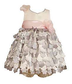 Bonnie Baby Infant Tack on Flowers Party Dress $35.00