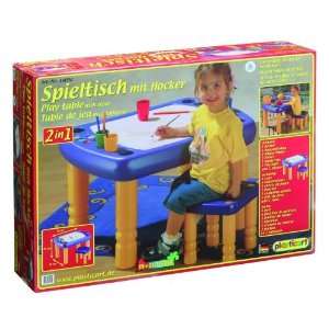 Kinder Spieltisch 2 in 1 mit Hocker  Spielzeug