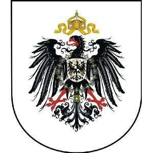 PREMIUM Aufkleber DEUTSCHER KAISER Preussen Kaiserreich Adler Krone 