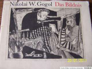 Nikolai Gogol;Das Bildnis ; Kaltnadelradierungen;Kunst  