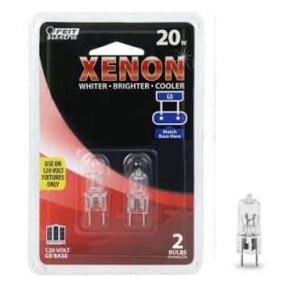 Feit Electric 20 Watt G8 Xenon Base Halogen Light Bulb (24 Pack 