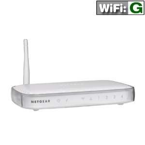 Netgear WGR614 Wireless Router   54Mbps, 802.11g, 4 Port at 