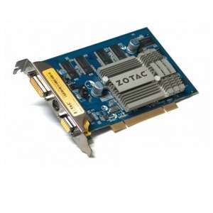 Zotac ZT52FPC2NHSL GeForce 5200 Video Card   256MB GDDR1, PCI, DVI 