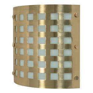 Glomar Green Matters 2 Light Brushed Brass Wall Sconce HD 941 at The 