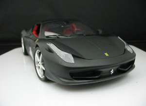 18 HOTWHEEL Ferrari 458 F458 ITALIA Black Die Cast  