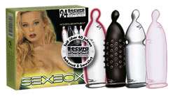 Secura Sexbox 24 Kondome, 4 verschiedene Sorten MIX  