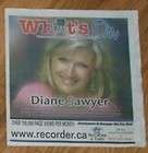 Diane Sawyer WHATS ON magazine July 2008 Canadian