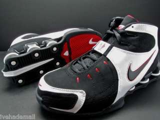 Nike Shox VC V Black Red Carter 312906 001 Sz 4 Y GS  