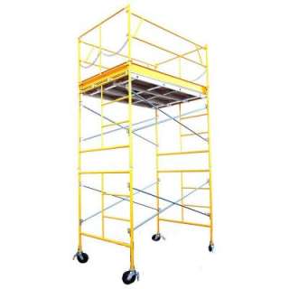   LLC7 ft. x 5 ft. x 10 ft. 8 in. Scaffold Tower 2000 lb. Load Capacity