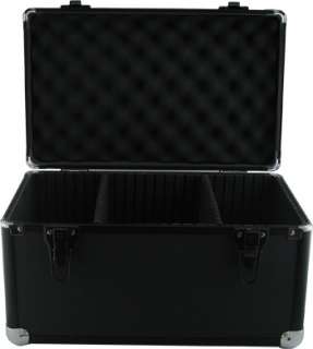 This protectivealuminum carry case is rubber lined with special 