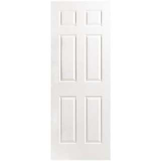   White Right Hand Inswing 6 Panel Prehung Door 07504 