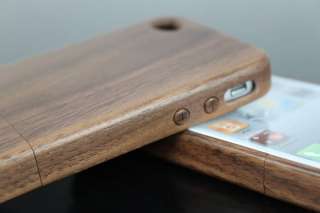 iGard® EWOOD iPhone 4/4S Echt Edel Walnuss Holz Schutz Hülle Walnut 