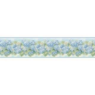   10 in Blue Pastel Hydrangea Border Sample WC1282915S 