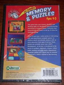 MEMORY PC GAMES Ages 4 to 9 *Games in English & Spanish  
