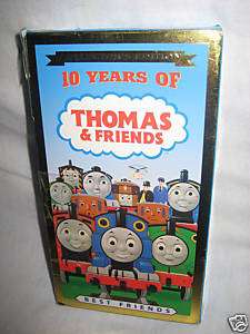 THOMAS & FRIENDS 10 YEARS of Best Frends Childrens VHS  