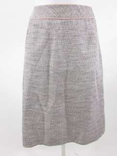   louis feraud pink gray knit blazer skirt suit in a size 8 and 10 this