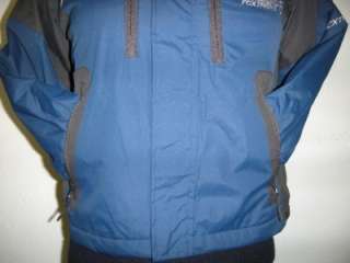 NEW FCXtreme FREE COUNTRY Boys SMALL 5/6 Winter Ski Coat BLUE Fleece 