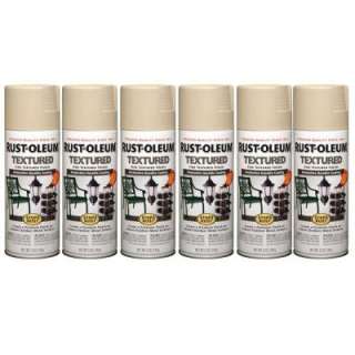   Stops Rust 12 oz.Semi Gloss Sandstone Textured Spray Paint (6 Pack