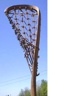 Vintage Indian Mohawk Wooden 44 Lacrosse Stick DECORATION  