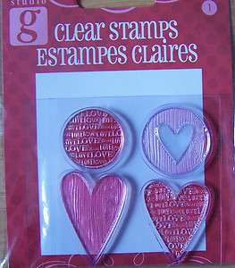 clear mini stamps studio g and more easter valentines  