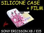 Meteor Soft Gel Silicone Cover Skin Soft Rubber Case For Sony Ericsson 
