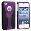   Piece Rubber Hard Case Cover+Car Holder+Charger For iPhone 4 4S  