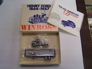 Winross Henry Ford 1948 Tractor Trailer F1 & F8 Chassis  
