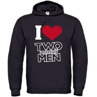 LOVE TWO AND A HALF MAN   HERREN HOODIE Kapuzensweatshirt Gr. S bis 