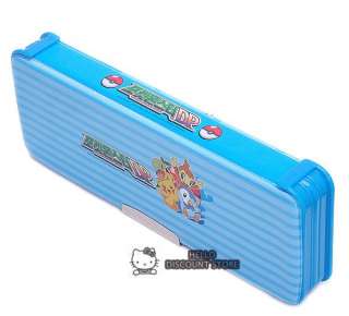 Pokemon Pikachu Magnetic 2 Sided Pencil Case  Type D  