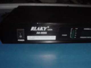 RLAKY AK 9990 UHF Wireless ProDual Channel Mic Receiver  