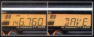 Yaesu FT 2400 FM Transceiver  