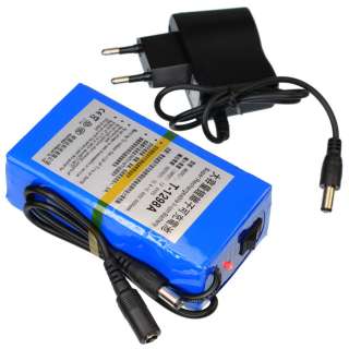 12v 9800mah rechargeable battery pack it works for any 12v power input 