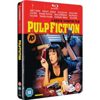 Pulp Fiction Exclusive Limited Edition Blu ray Steelbook  