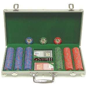  Trademark Games 300   Pc. Desert Sands Poker Chip Set with 