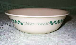 Corning Corelle Farm Fresh Soup/Cereal Bowl Red/Green  